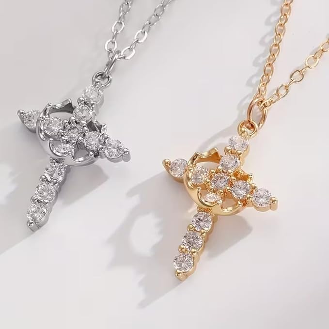 Crown Cross Necklace™