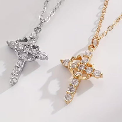 Crown Cross Necklace™