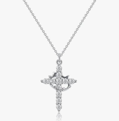 Crown Cross Necklace™