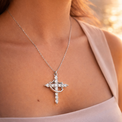 Crown Cross Necklace™
