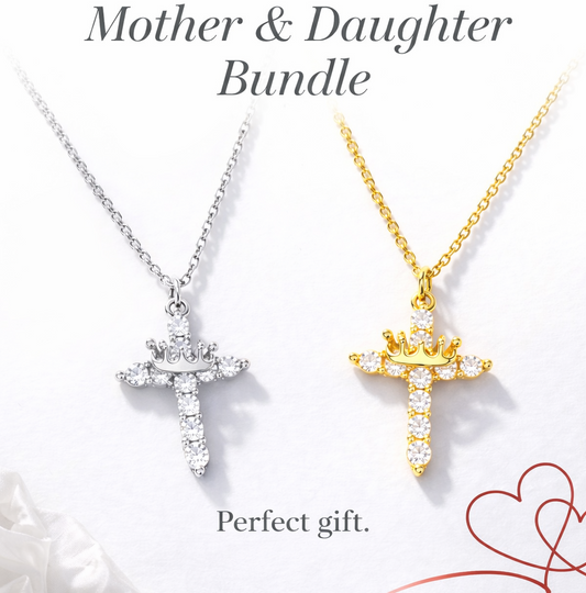 Royal Crown Cross Mother & Daughter Set™