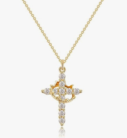 Crown Cross Necklace™